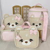 KIT PASSEIO URSA MEL ROSA