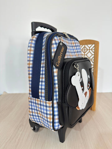MOCHILA ESCOLAR LÚDICA CACHORRO