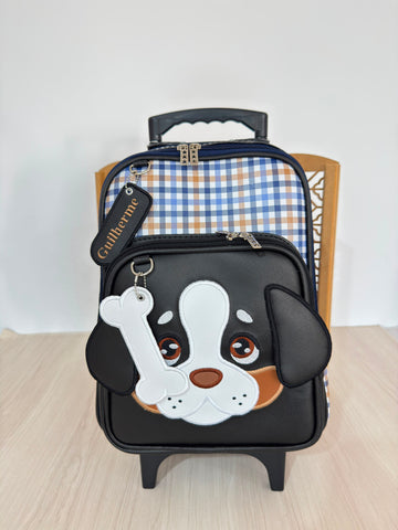 MOCHILA ESCOLAR LÚDICA CACHORRO