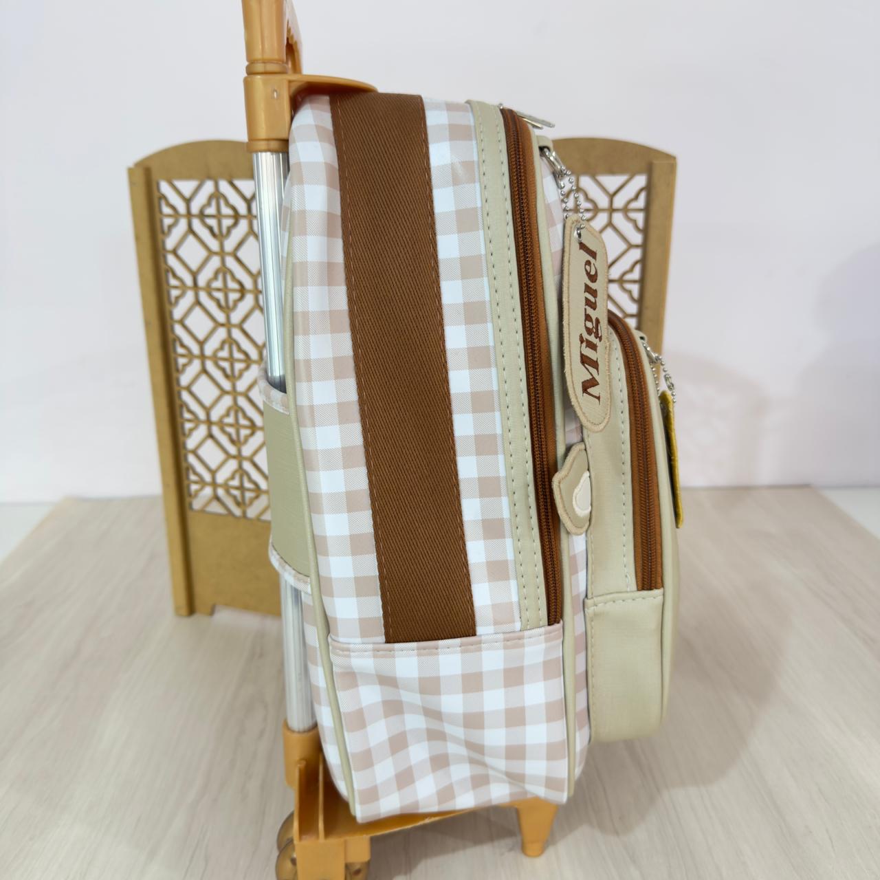 MOCHILA ESCOLAR LÚDICA BOI