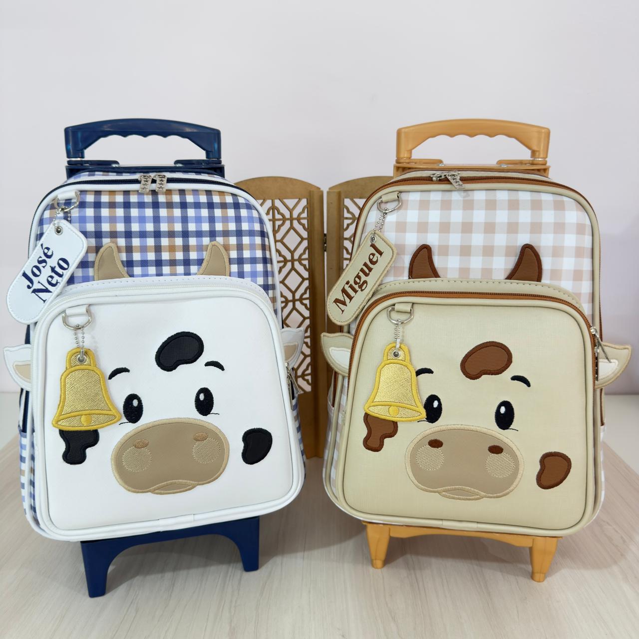 MOCHILA ESCOLAR LÚDICA BOI