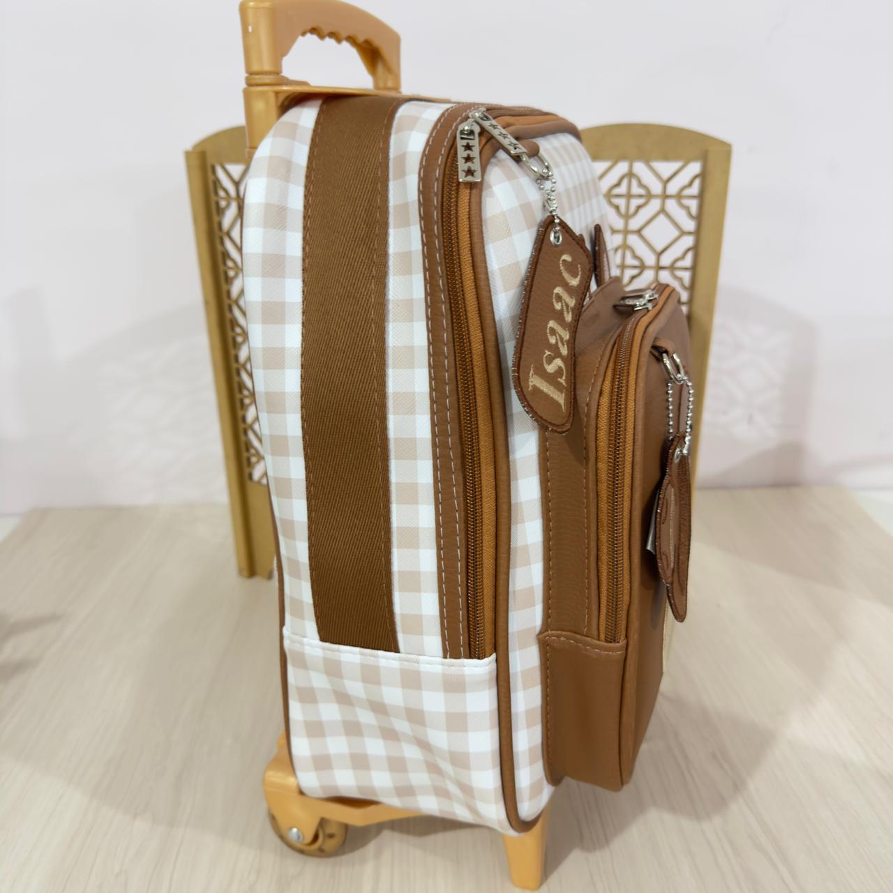 MOCHILA ESCOLAR LÚDICA CAVALO