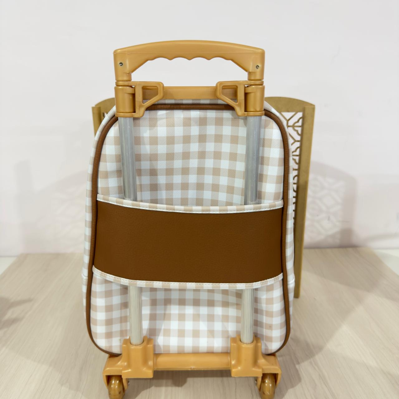 MOCHILA ESCOLAR LÚDICA CAVALO