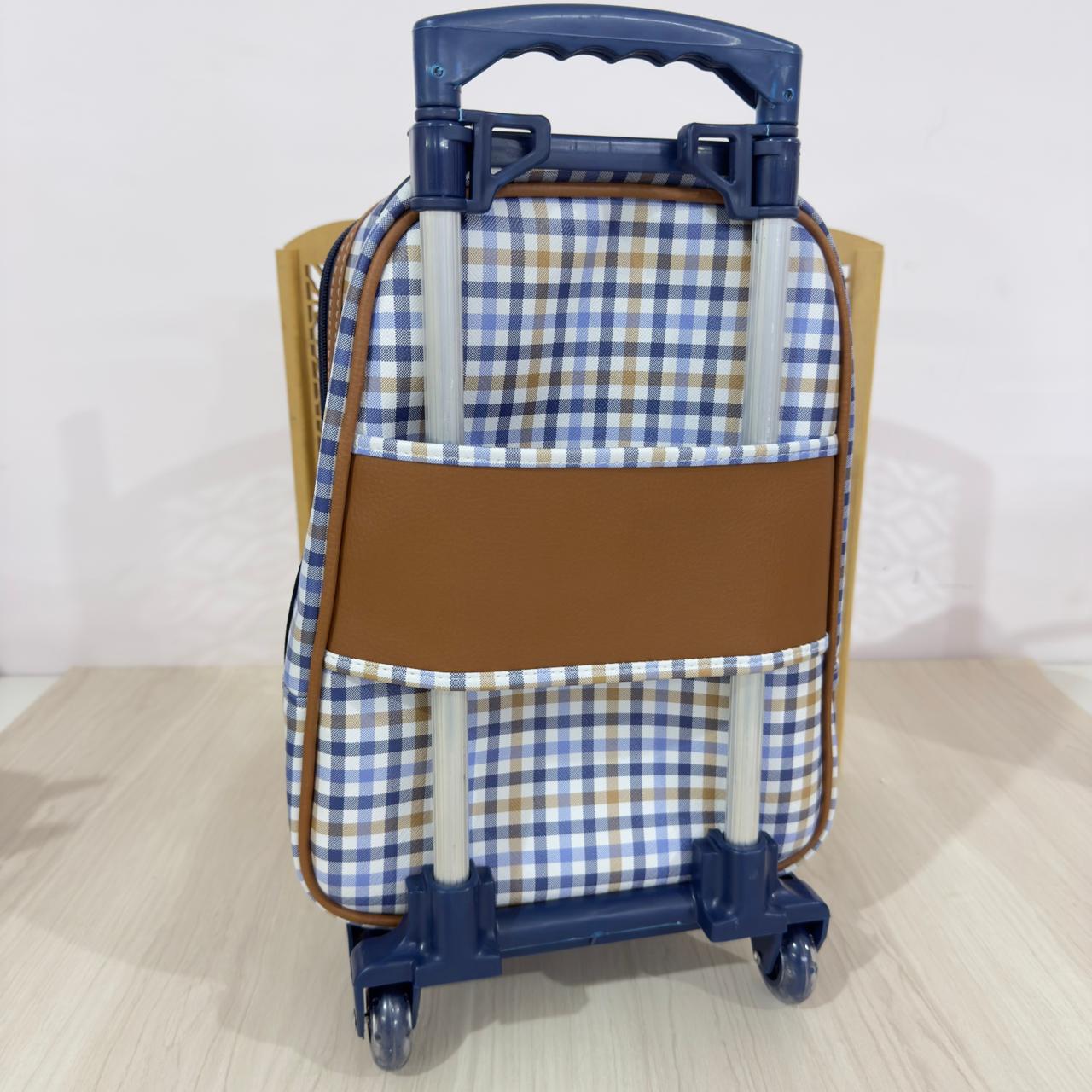 MOCHILA ESCOLAR LÚDICA CAVALO