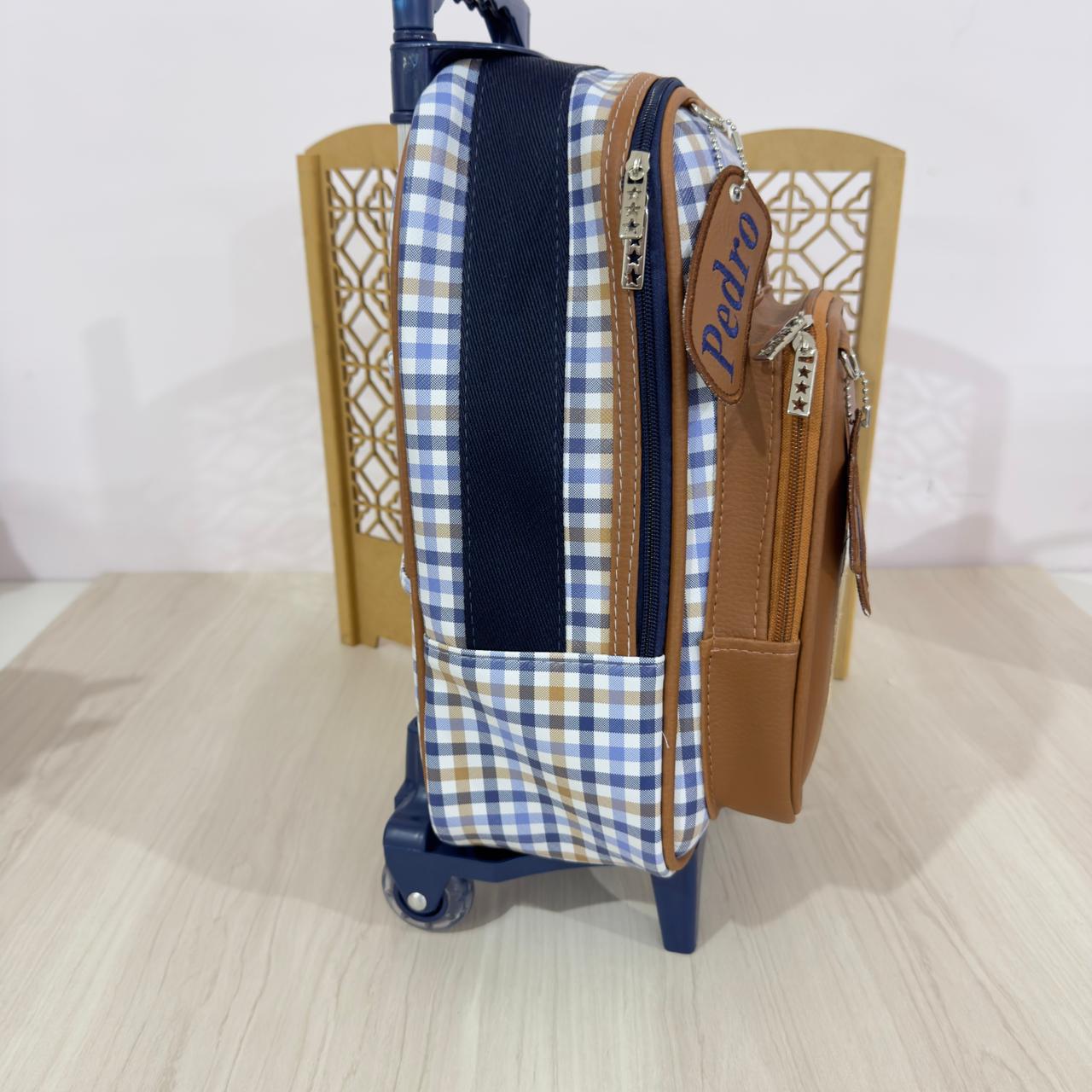 MOCHILA ESCOLAR LÚDICA CAVALO