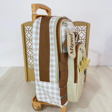 MOCHILA ESCOLAR LÚDICA LEÃO