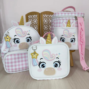 KIT PASSEIO UNICÓRNIO ROSA
