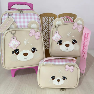 KIT ESCOLAR MEL ROSA