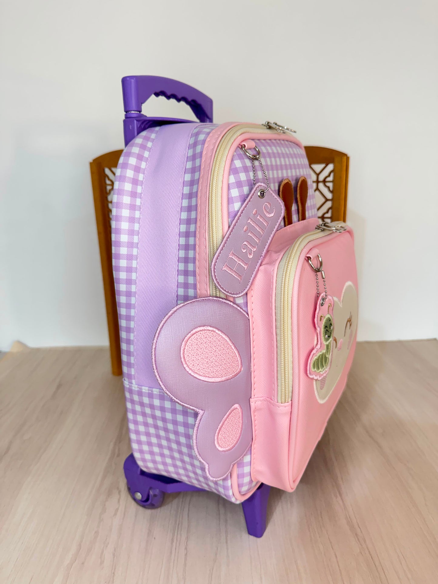 MOCHILA ESCOLAR LÚDICA BORBOLETA