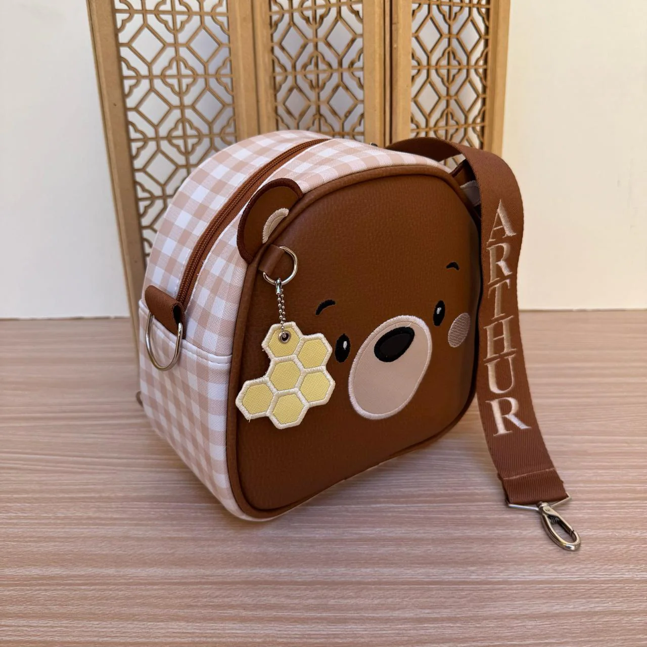 Bag Urso Xadrez