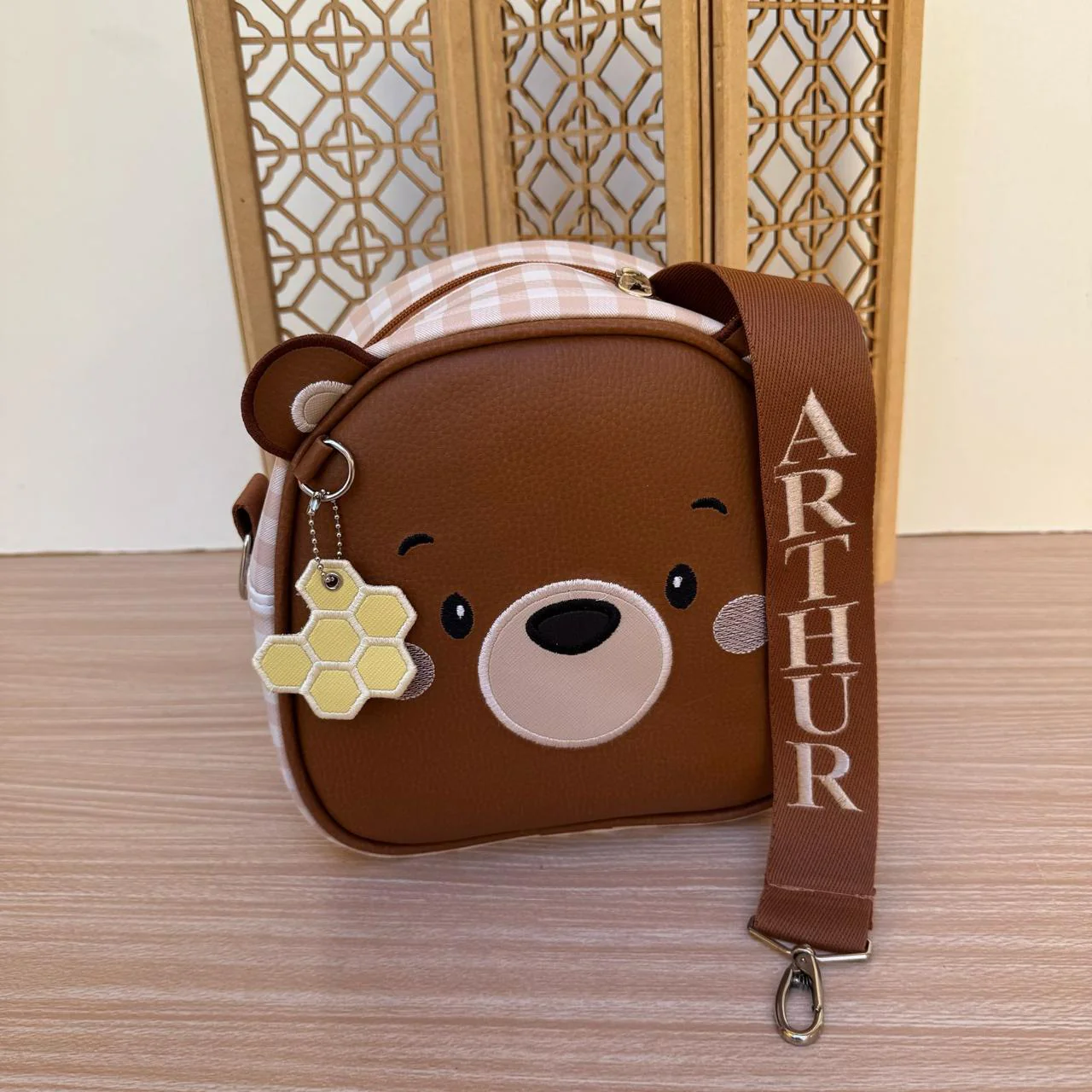 Bag Urso Xadrez